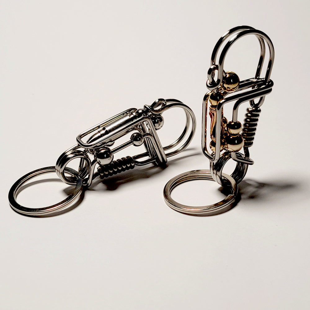 Creative Birthday Gifts - Wire Wrapped Handmade Keychain