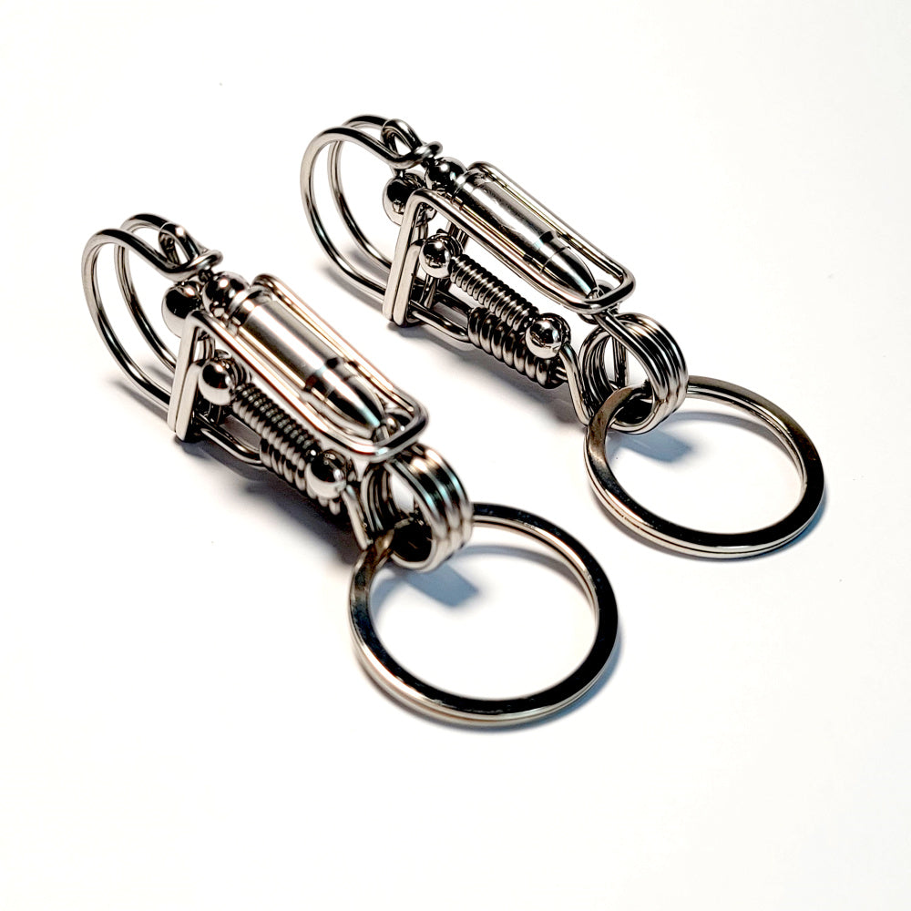 Cute Bullet Style Wire-wrapped Keychain