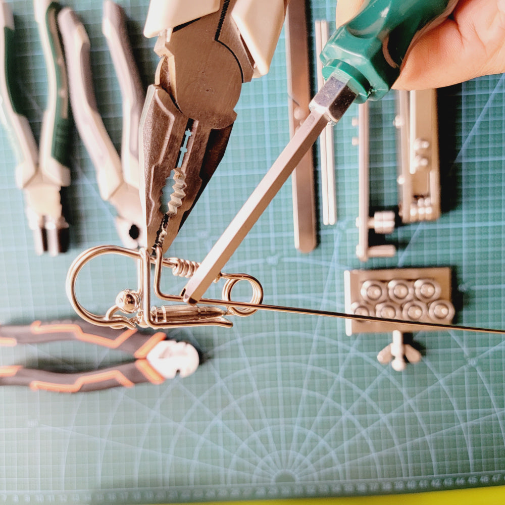 DIY wire handmade keychains making tools