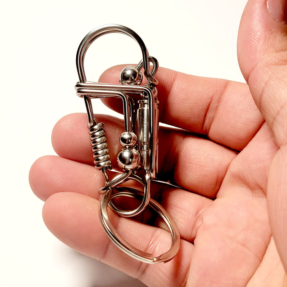 Creative Birthday Gifts - Wire Wrapped Handmade Keychain