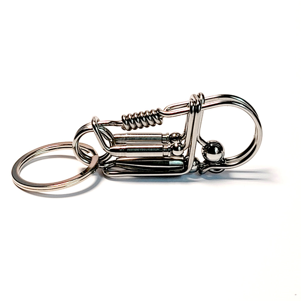 Father's Day Creative Gift - Chasing Bullets Keychain
