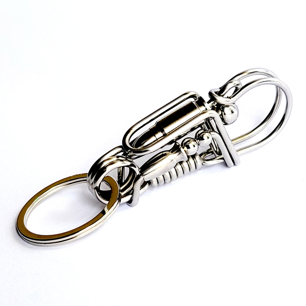 Cute Handmade wire KeyChain Gift for Men Women