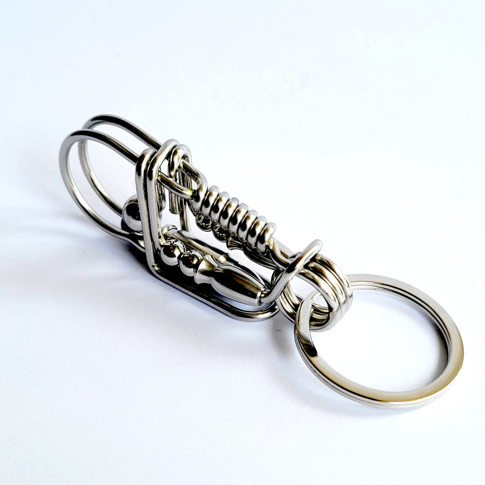 Cute Handmade wire KeyChain Gift for Men Women
