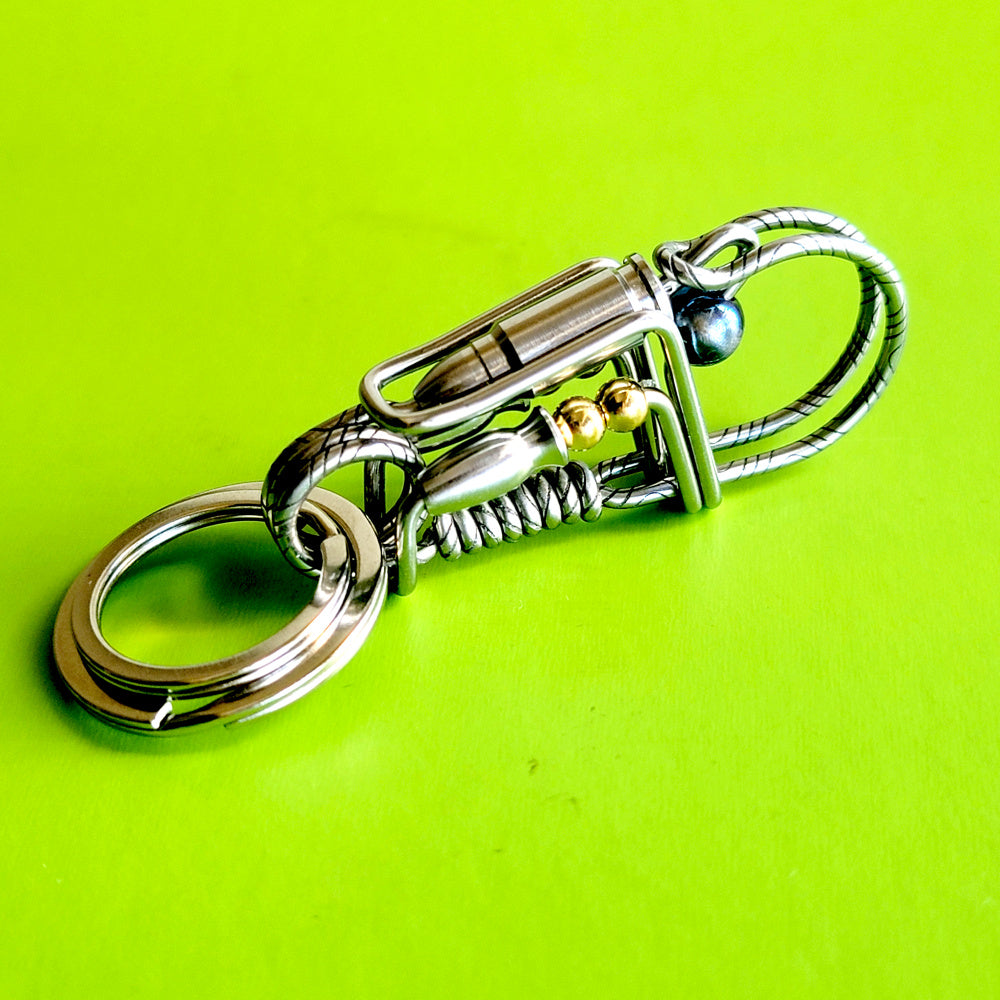 Bullet Handmade Stainless Steel Wire Key Hook Gift