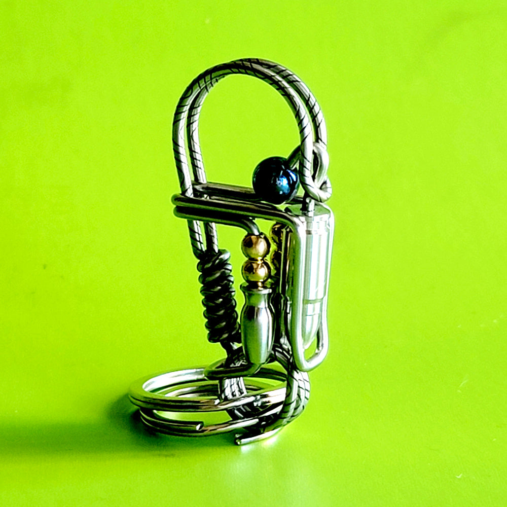 Bullet Handmade Stainless Steel Wire Key Hook Gift