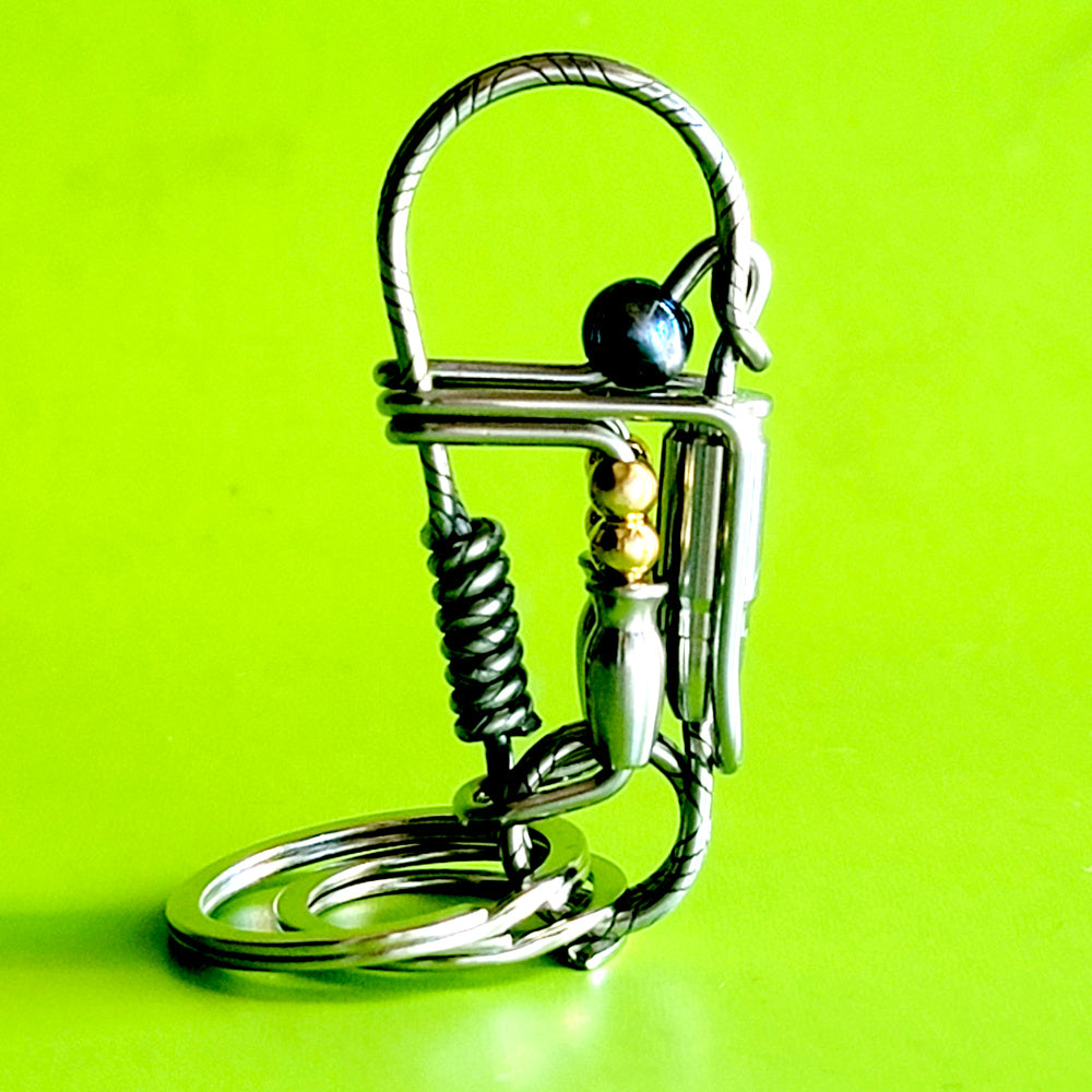 Bullet Handmade Stainless Steel Wire Key Hook Gift