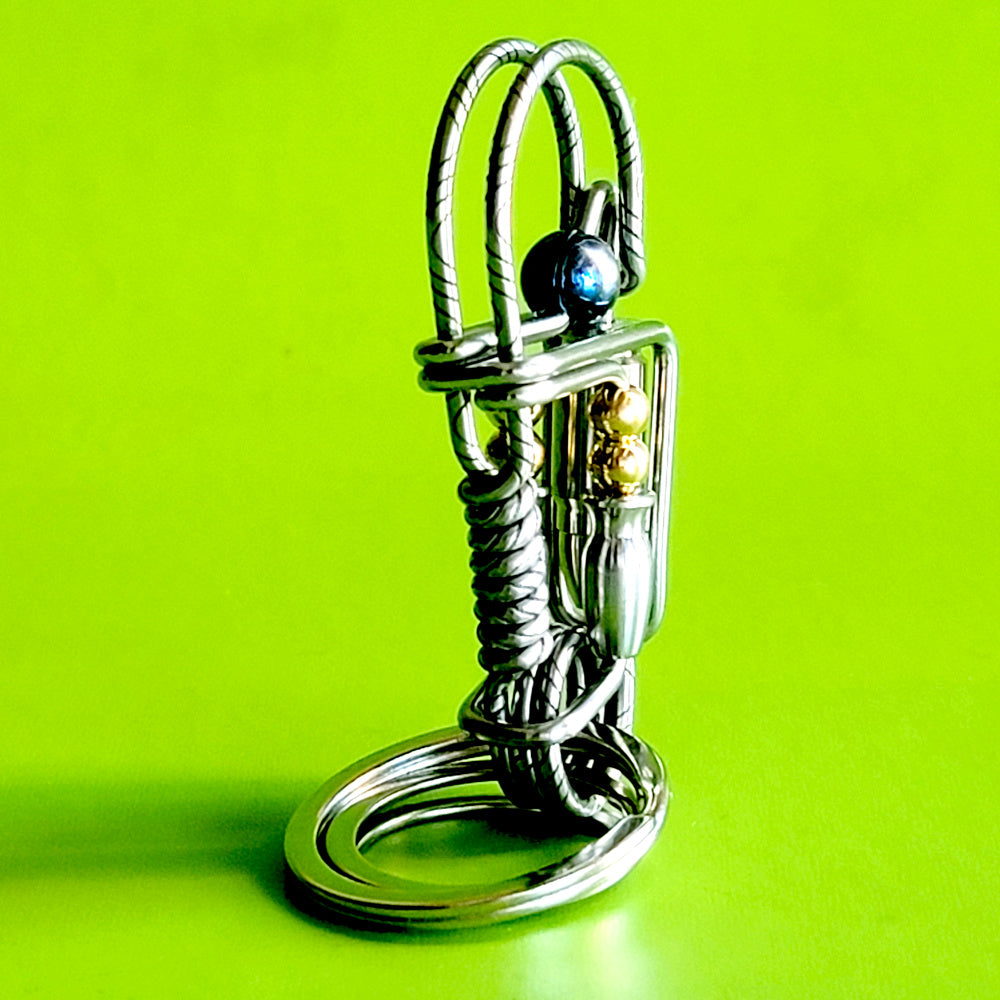 Bullet Handmade Stainless Steel Wire Key Hook Gift