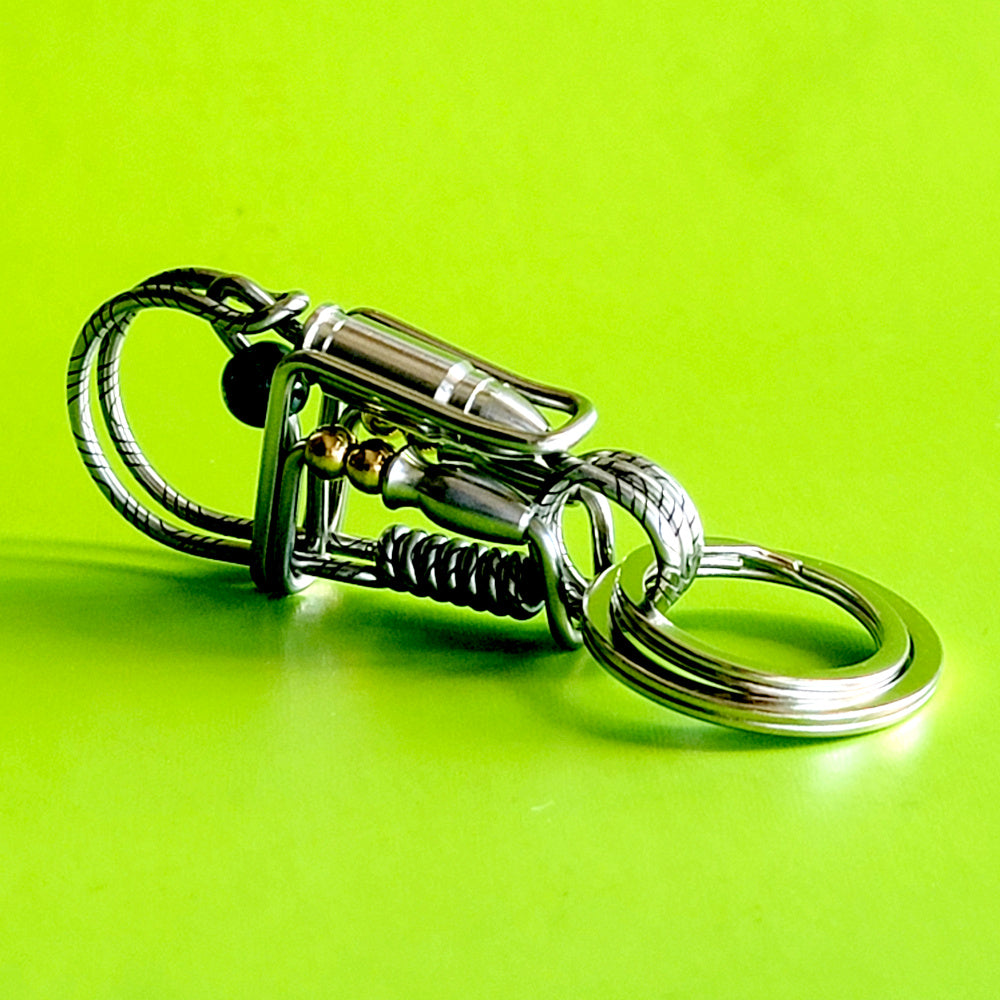 Bullet Handmade Stainless Steel Wire Key Hook Gift