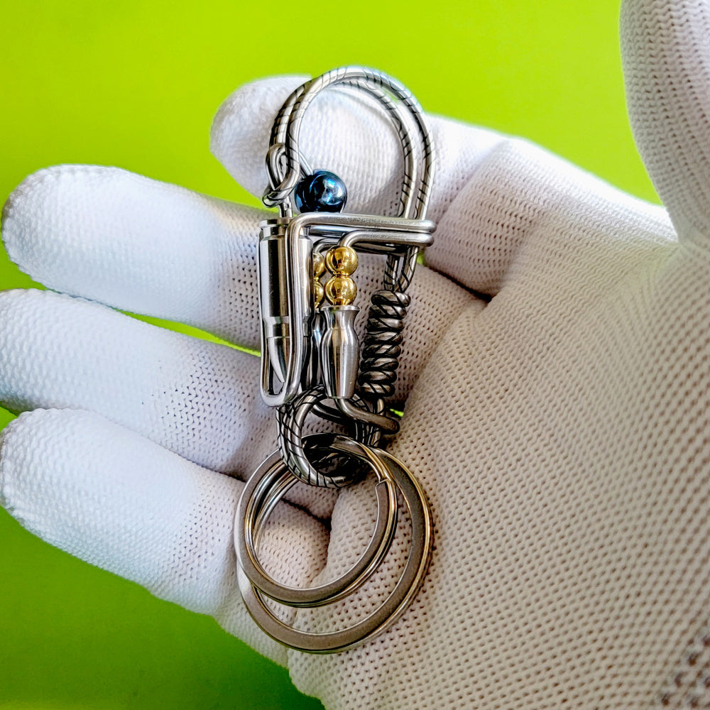 Bullet Handmade Stainless Steel Wire Key Hook Gift