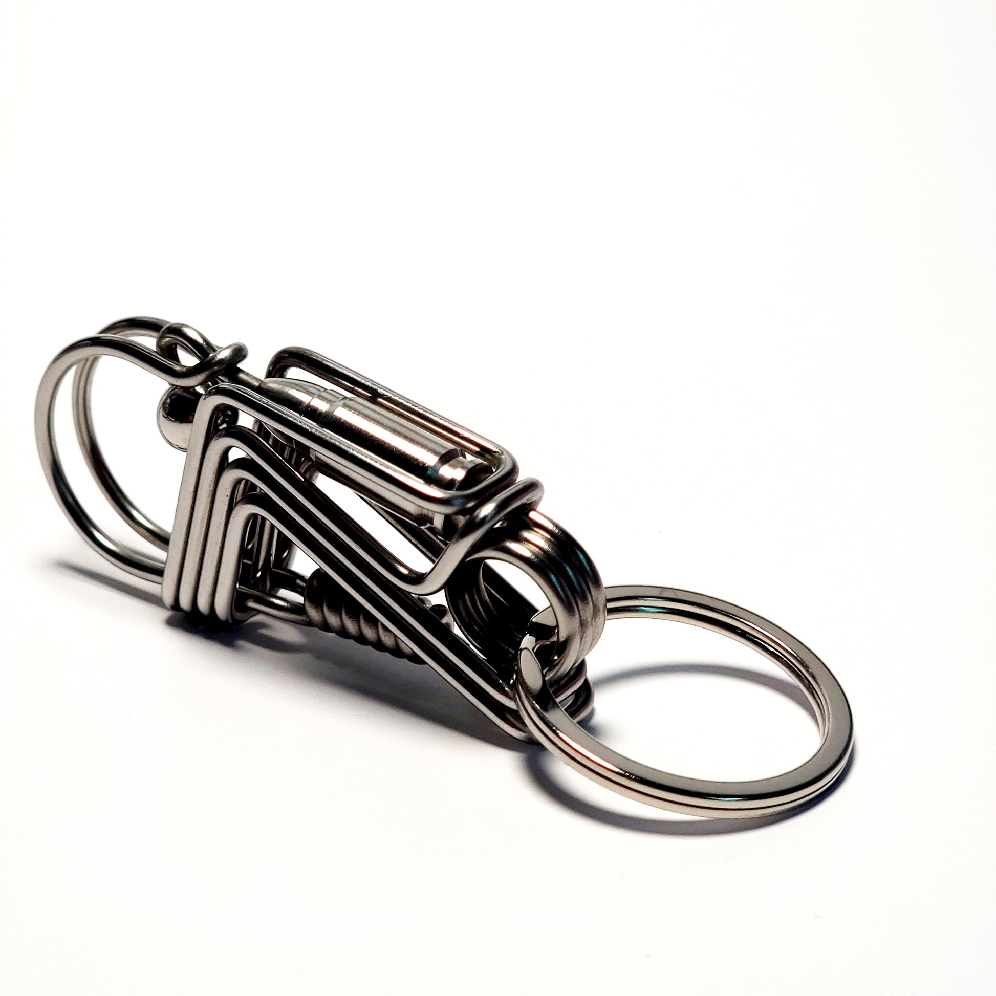Homemade Bullet style wire keychain