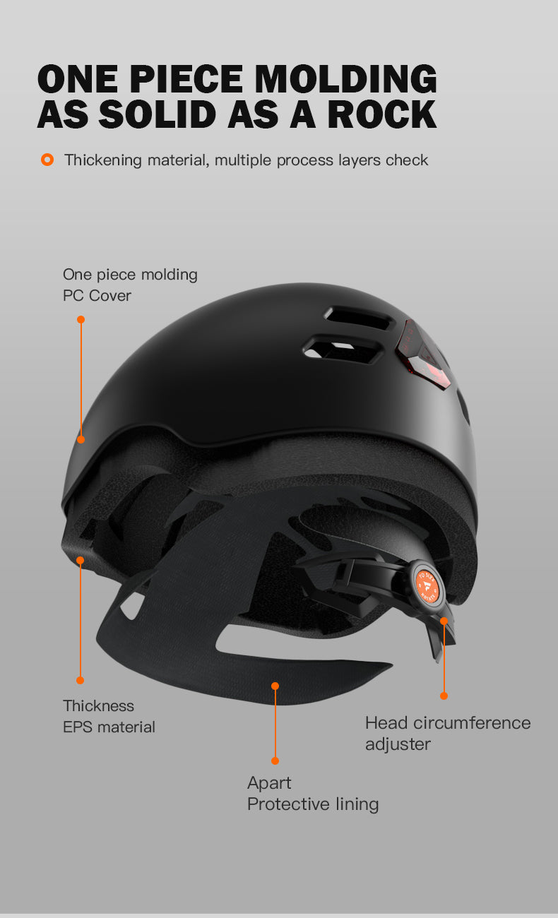 Smart Helmet with 1080P Wifi Front Camera