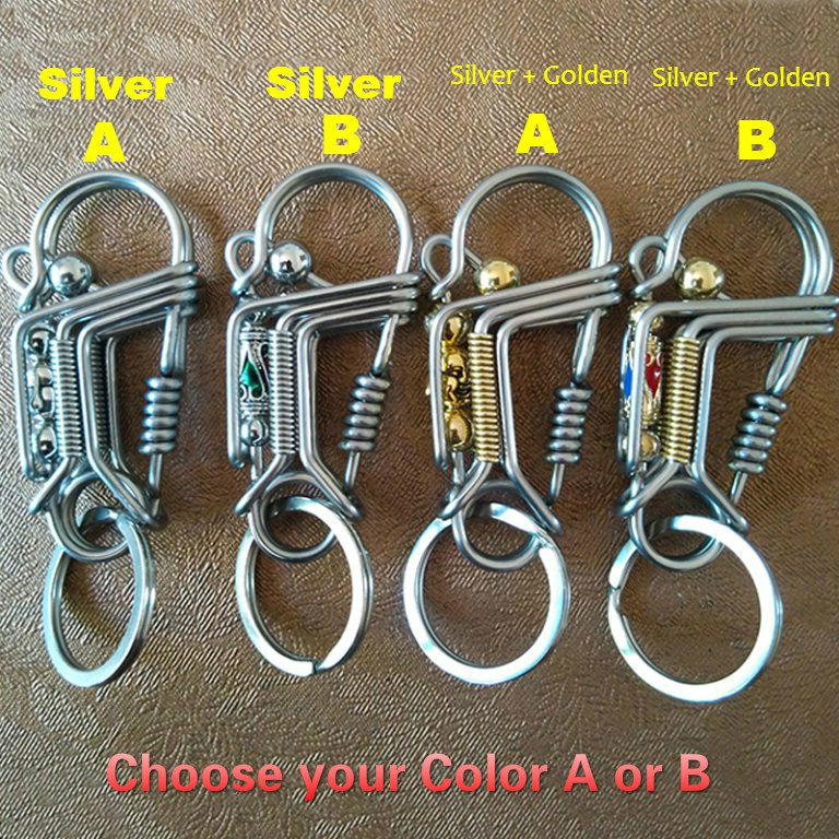 Diy hot sale wire keychain